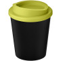 Americano® Espresso Eco 250 ml recycled tumbler - Solid black/Lime