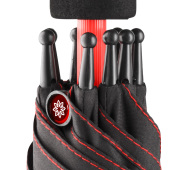AC regular umbrella Colorline - black-euroblue
