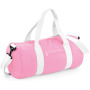 Original Barrel Bag Classic Pink / White One Size