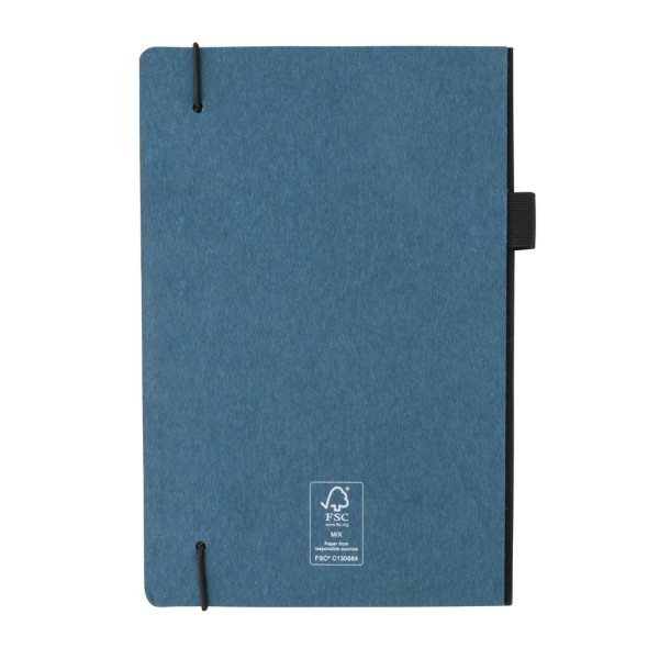 A5 deluxe hardcover notebook, blue