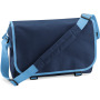 Messenger Bag French Navy / Sky Blue One Size