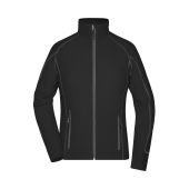 Ladies' Structure Fleece Jacket - black/carbon - XXL