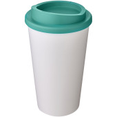 Americano® 350 ml geïsoleerde beker - Wit/Aqua