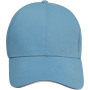 Topaz 6 panel GRS recycled sandwich cap - NXT blue