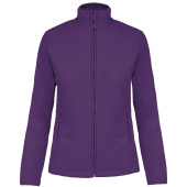 Microfleece met rits dames Purple XS