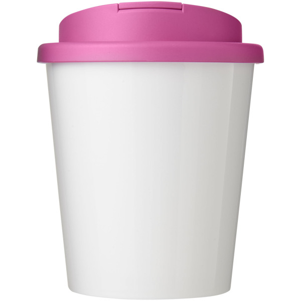 Brite-Americano® Espresso 250 ml tumbler with spill-proof lid - White/Pink