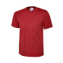 Childrens Classic T-Shirt - 9/10 YRS - Red