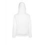 FOTL Lady-Fit L.weight Hooded Sweat Jacket, White, XS