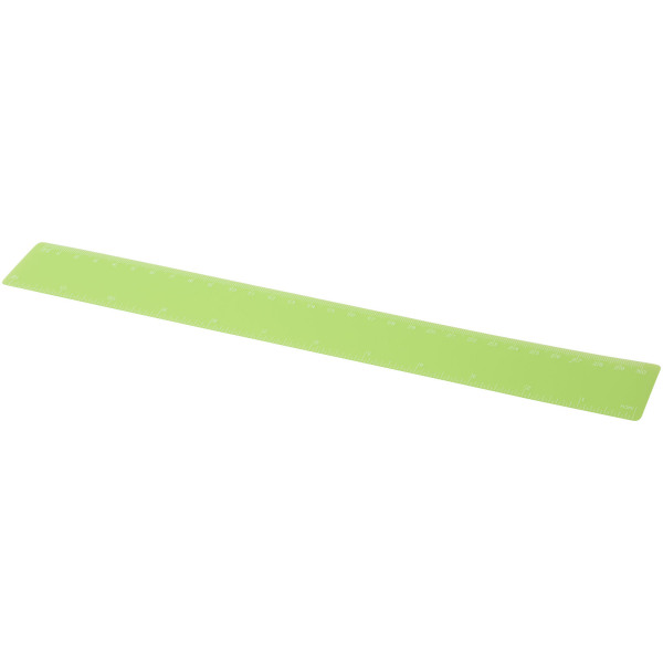 Rothko 30 cm plastic ruler - Frosted green
