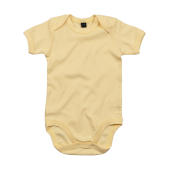 Baby Bodysuit - Soft Yellow - 0-3