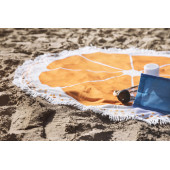 Microfiber (160 gr/m²) strandhanddoek Cody geel