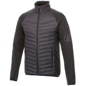 Banff hybride geïsoleerde heren jas - Storm grey - XS