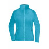 Ladies' Fleece Jacket - turquoise - S