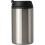 Stainless steel double walled cup Gisela silver