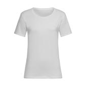 Claire Relaxed Crew Neck - White - XS