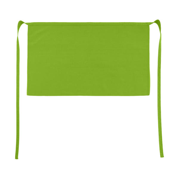 BRUSSELS Short Bistro Apron - Bright Green - One Size