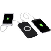 Coma 6000 mAh draadloze powerbank - Zwart
