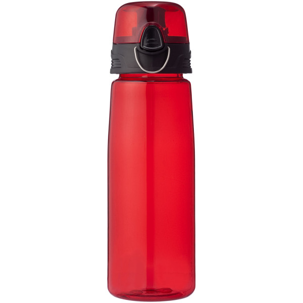 Capri 700 ml sport bottle - Transparent red