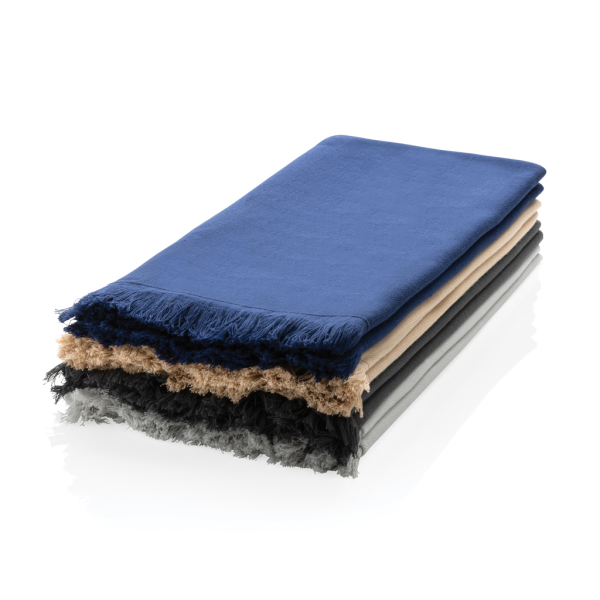 Hamamdoek soft | Gerecycled katoen | 180x100cm Donkerblauw