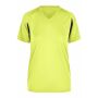 Ladies' Running-T - fluo-yellow/black - XL