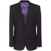 Cassino Slim Fit Jacket Black 38 UK