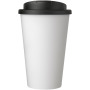 Americano® 350 ml tumbler with spill-proof lid - White/Solid black