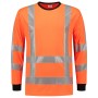 T-shirt RWS Birdseye Lange Mouw 103002 Fluor Orange XS
