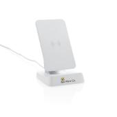 10W draadloze snellader standaard, wit