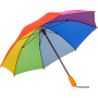 Regular umbrella FARE® 4Kids Skylight - rainbow