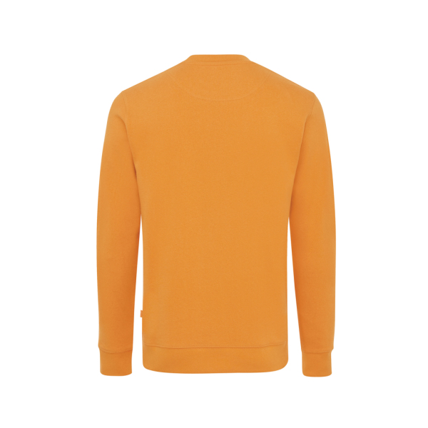 Iqoniq Zion gerecycled katoen sweater, sundial oranje