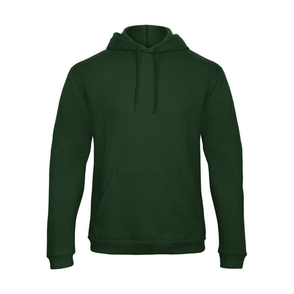 ID.203 50/50 Hooded Sweatshirt Unisex - Bottle Green - XS