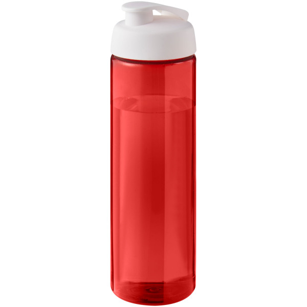 H2O Active® Eco Vibe 850 ml drinkfles met klapdeksel - Rood/Wit