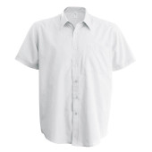 Kinder poplin overhemd korte mouwen White 6/8 jaar