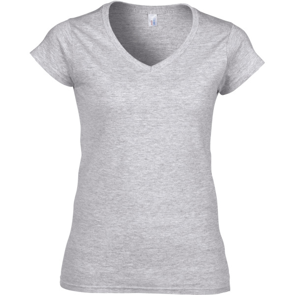 Softstyle® Fitted Ladies' V-neck T-shirt RS Sport Grey XXL