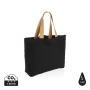 Impact Aware™ 240 gsm rcanvas large tote undyed, black