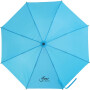Polyester (190T) paraplu Suzette lichtblauw