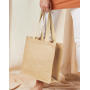 Jute Compact Tote - Natural - One Size