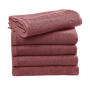 Ebro Face Cloth 30x30cm - Rich Red - One Size