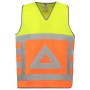 Tabard Verkeersregelaar 453011 Fluor Orange-Yellow XS-S