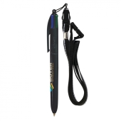 BIC® 4 Colours balpen + Lanyard BIC® 4 Colours balpen + Lanyard