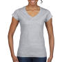 Softstyle Women's V-Neck T-Shirt - Sport Grey - S