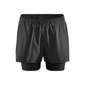 ADV Essence 2-in-1 stretch shorts men black xs