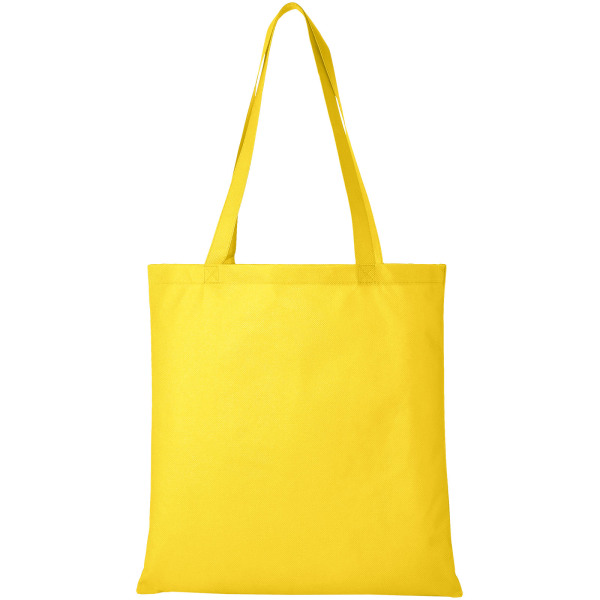 Zeus large non-woven convention tote bag 6L - Yellow