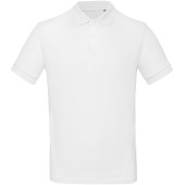 Men's organic polo shirt White XXL