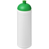 Baseline® Plus 750 ml sportflaska med kupollock - Vit/Grön