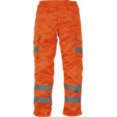 Hi-Vis cargo trousers Hi Vis Orange 28 UK