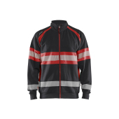 Zwart/High Vis Rood