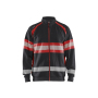 Sweatshirt met rits High vis