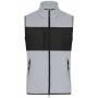 Men's Fleece Vest - light-melange/black - M