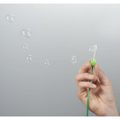 Blubber rund behållare för såpbubblor - Limegrön